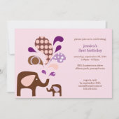 elefun-verjaardag kaart (Voorkant)