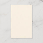 Elegan Gold Wedding Bubble Wand Label | Aangepaste (Achterkant)