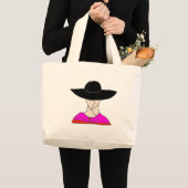 ELEGANCE 1.PNG GROTE TOTE BAG (Voorkant (product))