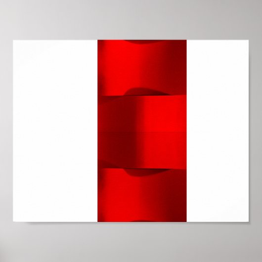 Elegance 3D-minimalisme Poster (Voorkant)