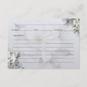 Elegance Basic Recept Kaart (Voorkant)