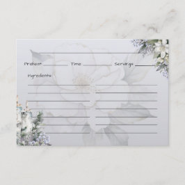 Elegance Basic Recept Kaart