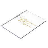 Elegance Begins With You: Motivational Quote    Notitieboek (Linkerzijde)