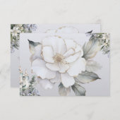 Elegance Blank Recept Kaart (Voorkant / Achterkant)