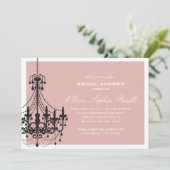 ELEGANCE | BRIDAL SHOWER INVITATION KAART (Staand voorkant)