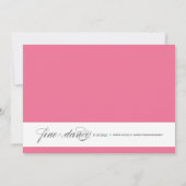 ELEGANCE | BRIDAL SHOWER INVITATION KAART (Achterkant)