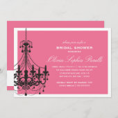 ELEGANCE | BRIDAL SHOWER INVITATION KAART (Voorkant / Achterkant)