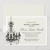 ELEGANCE | BRIDAL SHOWER INVITATION KAART (Voorkant / Achterkant)