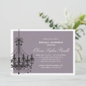 ELEGANCE | BRIDAL SHOWER INVITATION KAART (Staand voorkant)