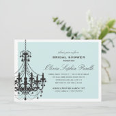 ELEGANCE | BRIDAL SHOWER INVITATION KAART (Staand voorkant)