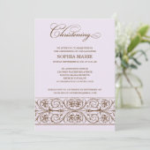 ELEGANCE | CHRISTENINVITATIE KAART (Staand voorkant)