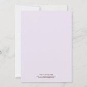 ELEGANCE | CHRISTENINVITATIE KAART (Achterkant)