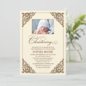  ELEGANCE  | CHRISTENINVITATIE KAART (Staand voorkant)