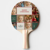 elegance christmas xmas funny photos tafeltennisbatje (Achterkant)