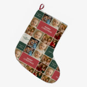 elegance christmas xmas holiday photo grote kerstsok (Voorkant (Hangend))