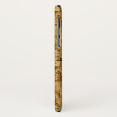 Elegance Classic in Brown iPhone Case (Achterkant/links)