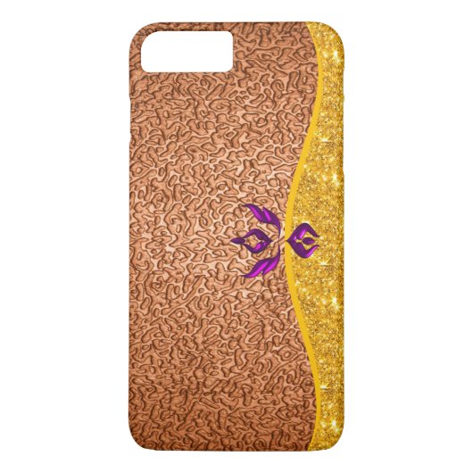 Elegance Classic in Regal Paarse Case-Mate iPhone Case (Achterkant)