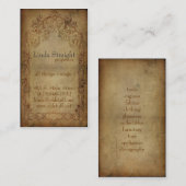  Elegance Dark Visitekaartje (Voorkant / Achterkant)