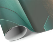 Elegance donker geometrisch patroon cadeaupapier (Rol Hoek)