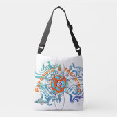 Elegance en Betekenis Crossbody Tas (Voorkant)