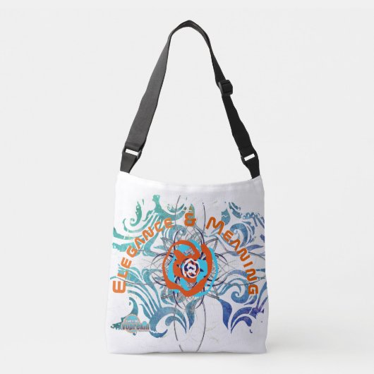 Elegance en Betekenis Crossbody Tas (Voorkant)