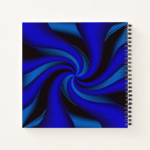 Elegance en bleu.... notitieboek (Achterkant)