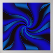 Elegance en bleu.... poster (Voorkant)