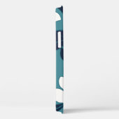 Elegance floral: abstract achtergrondontwerp Case-Mate iPhone case (Achterkant / Rechts)