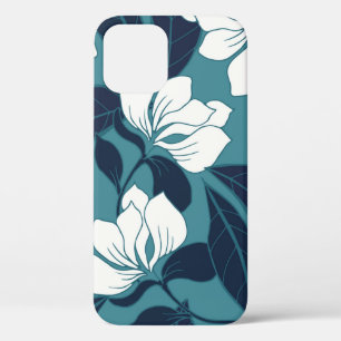 Elegance floral: abstract achtergrondontwerp Case-Mate iPhone case