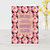 Elegance Framed in Bloom Kaart (Gele Bloem)