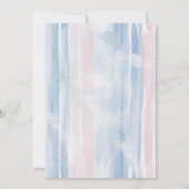 Elegance Franse Cafe Verjaardag Kaart (Achterkant)