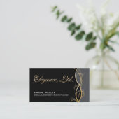 Elegance Gala Events Planner Coordinator Visitekaartje (Staand voorkant)