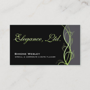 Elegance Gala Events Planner Coordinator Visitekaartje