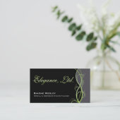 Elegance Gala Events Planner Coordinator Visitekaartje (Staand voorkant)