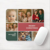 elegance gift for Photos collage merry Christmas Muismat (Met muis)