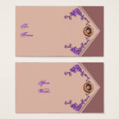 Elegance Gift Label Visitekaartje (Voorkant /achterkant)