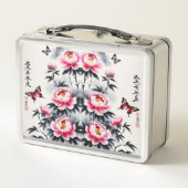  Elegance in Bloom: Floral and Landscape Harmony (Achterkant)