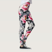 Elegance in Bloom: Floral Harmony printed Leggings (Rechts)