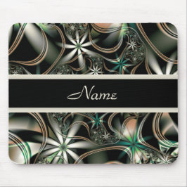 Elegance in Bloom Personalized Mousepad Muismat