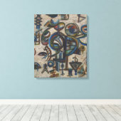Elegance in Chaos Canvas Afdruk (Insitu (Houten vloer))