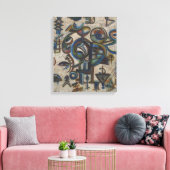 Elegance in Chaos Canvas Afdruk (Insitu (Woonkamer))