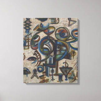 Elegance in Chaos Canvas Afdruk