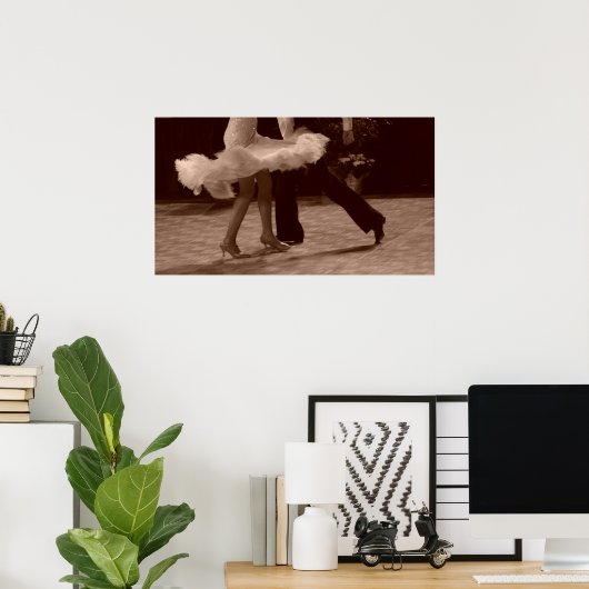 Elegance in Dance Poster (Thuiskantoor)