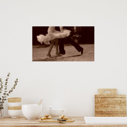 Elegance in Dance Poster (Keuken)