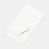 Elegance in het Eenvoudig Verkiezingskaramel Servet (Hoek)