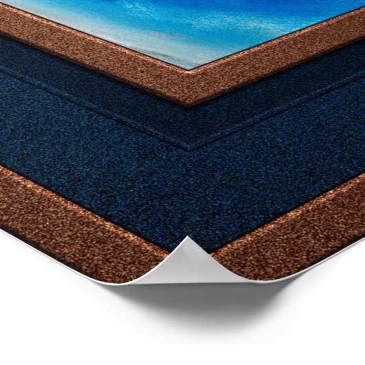 Elegance in het zwart door Rolf Armstrong Poster (Hoek)