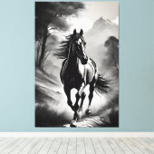 Elegance in Motion Canvas Afdruk (Insitu (Houten vloer))