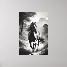 Elegance in Motion Canvas Afdruk