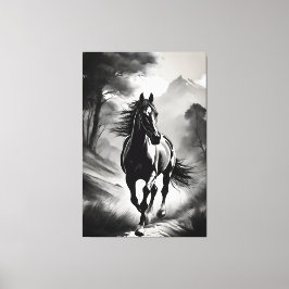 Elegance in Motion Canvas Afdruk