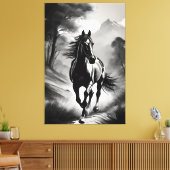 Elegance in Motion Canvas Afdruk (Insitu (Woonkamer))